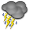 Heavy thunderstorm